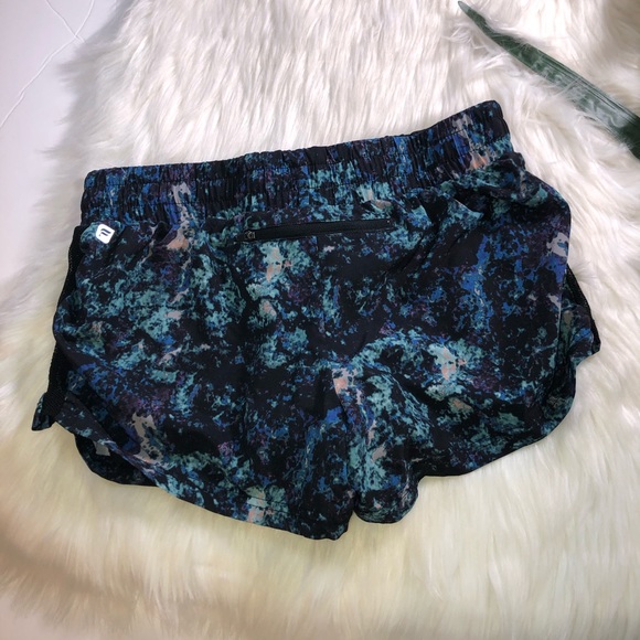 Fabletics Pamela Shorts Blue Black Running Tide XS - Picture 8 of 8